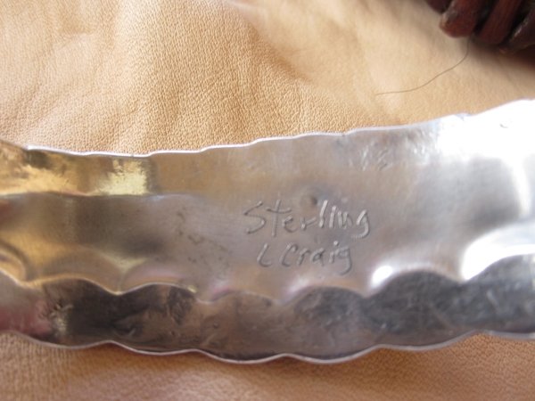 Indianerschmuck Armreifen Armspange Navajo Türkise Old Pawn Sterling Silber gestempelt
