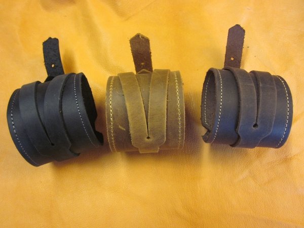 Kraftband Wickelarmband Leder Handgelenk-Stütze Armschmuck färbt nicht ab. Breite ca. 5,8 cm